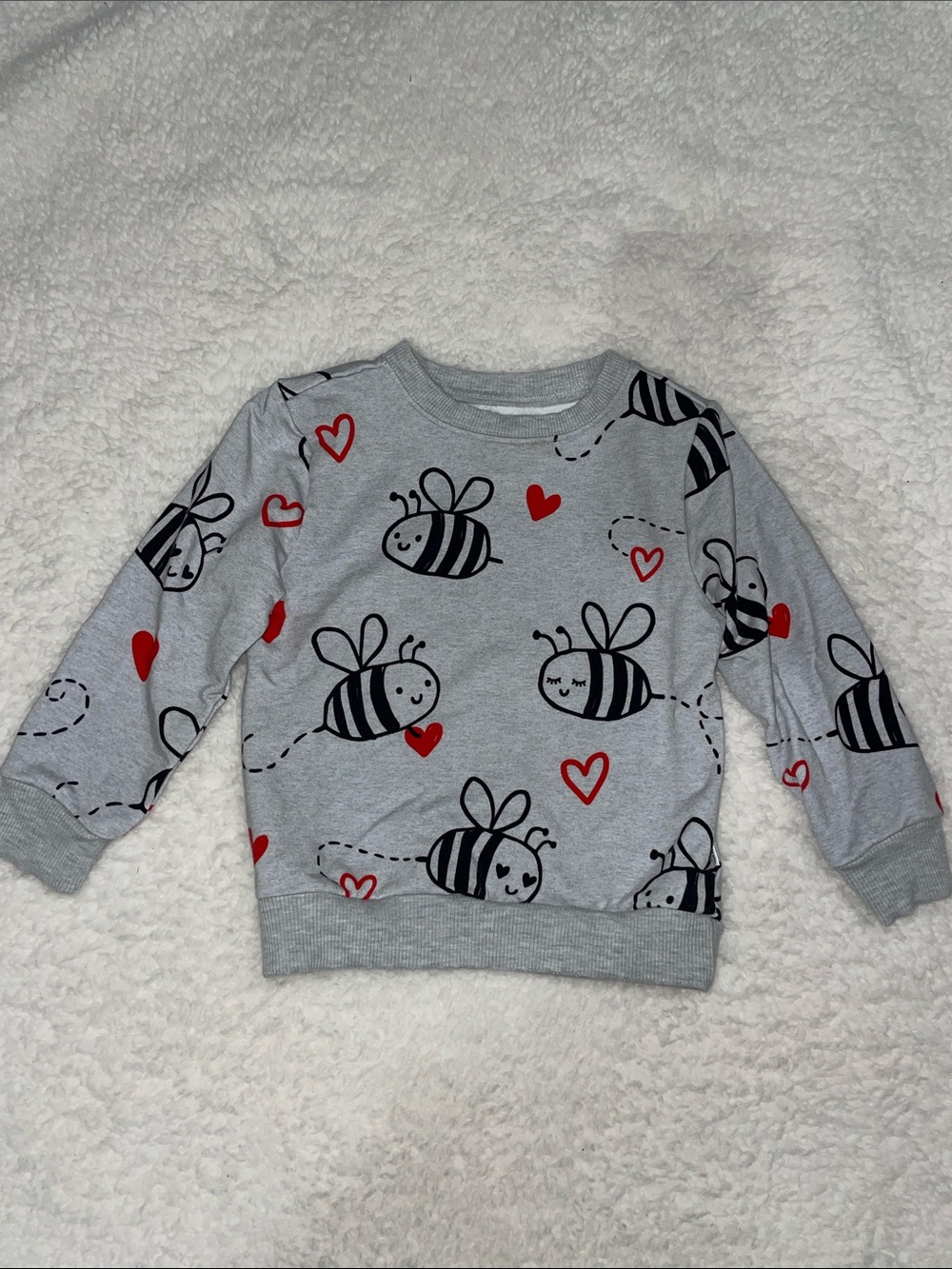Little Sleepies Bee Mine sweatshirt